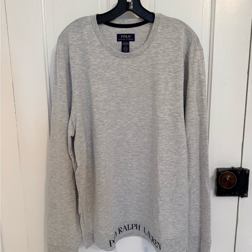 Polo by Ralph Lauren Light Gray Crewneck Sweater